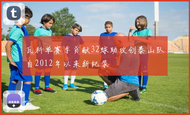 瓦科单赛季贡献32球助攻创泰山队自2012年以来新纪录
